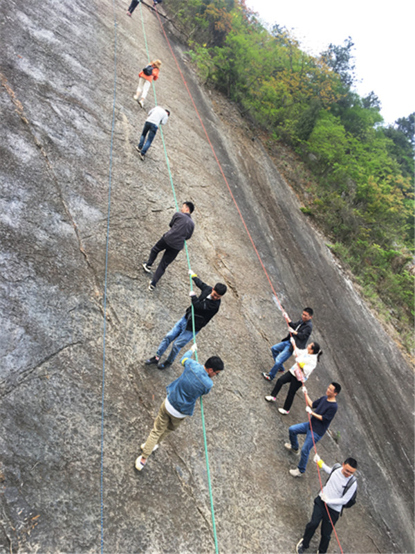 2021晶飛“百丈營地+紀(jì)龍山”團建活動(圖10)